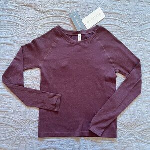 NWT Athleta Momentum Seamless Top, size small